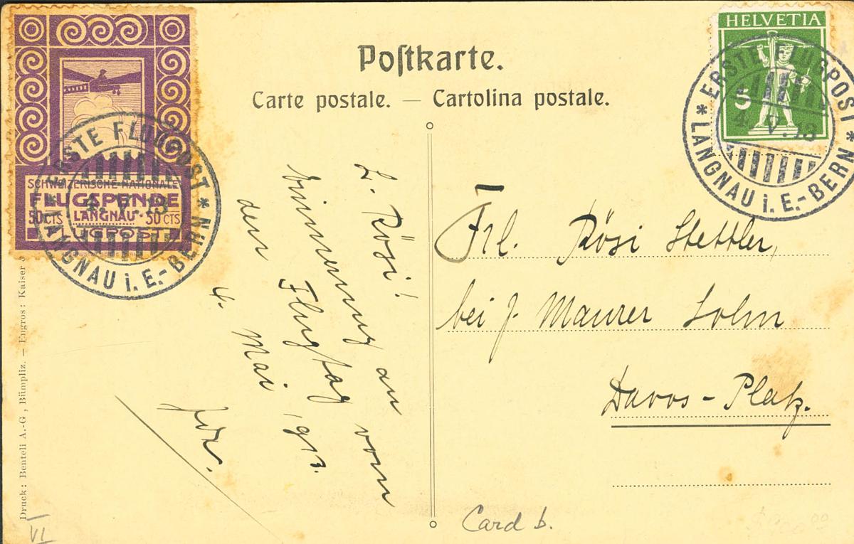 498 | Switzerland. Airmail
