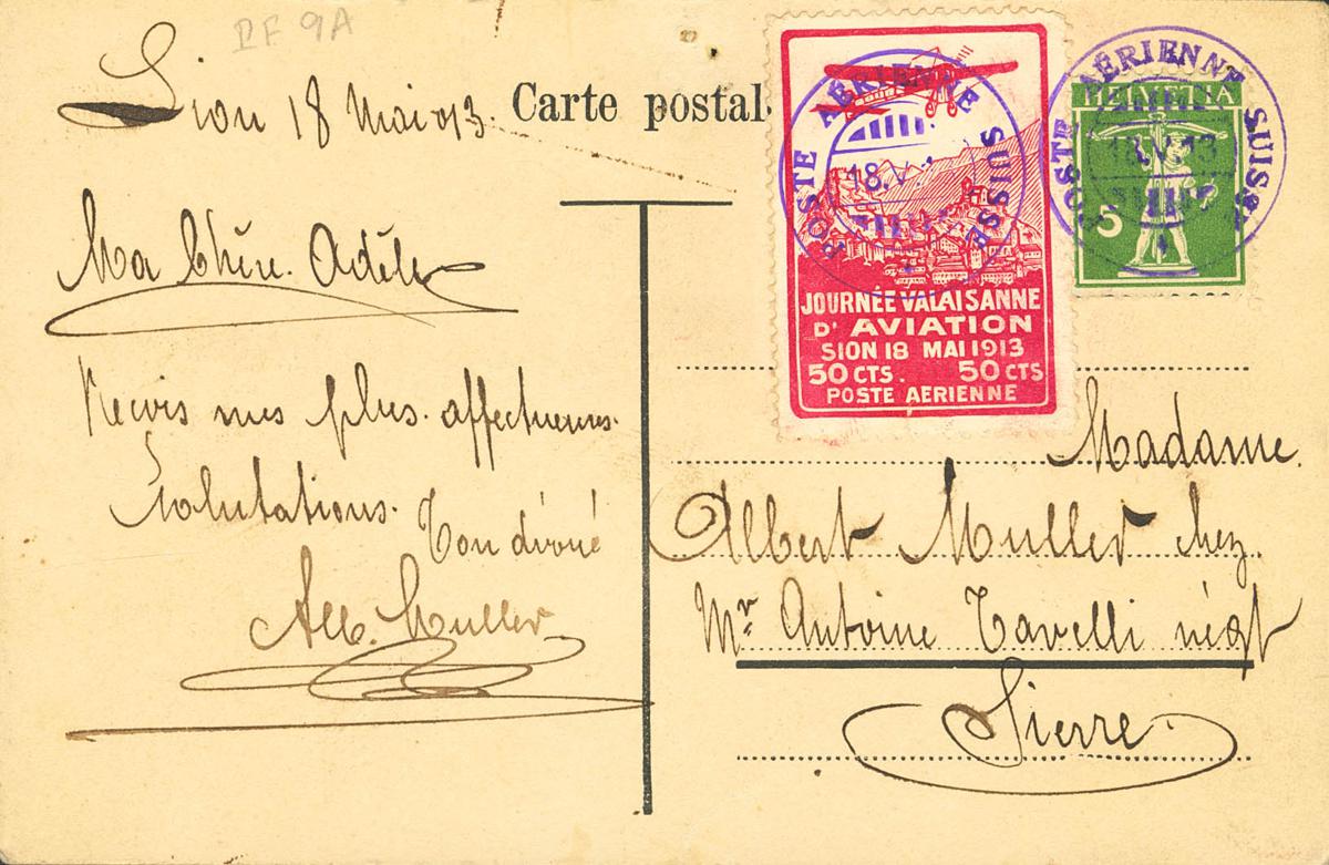 499 | Switzerland. Airmail