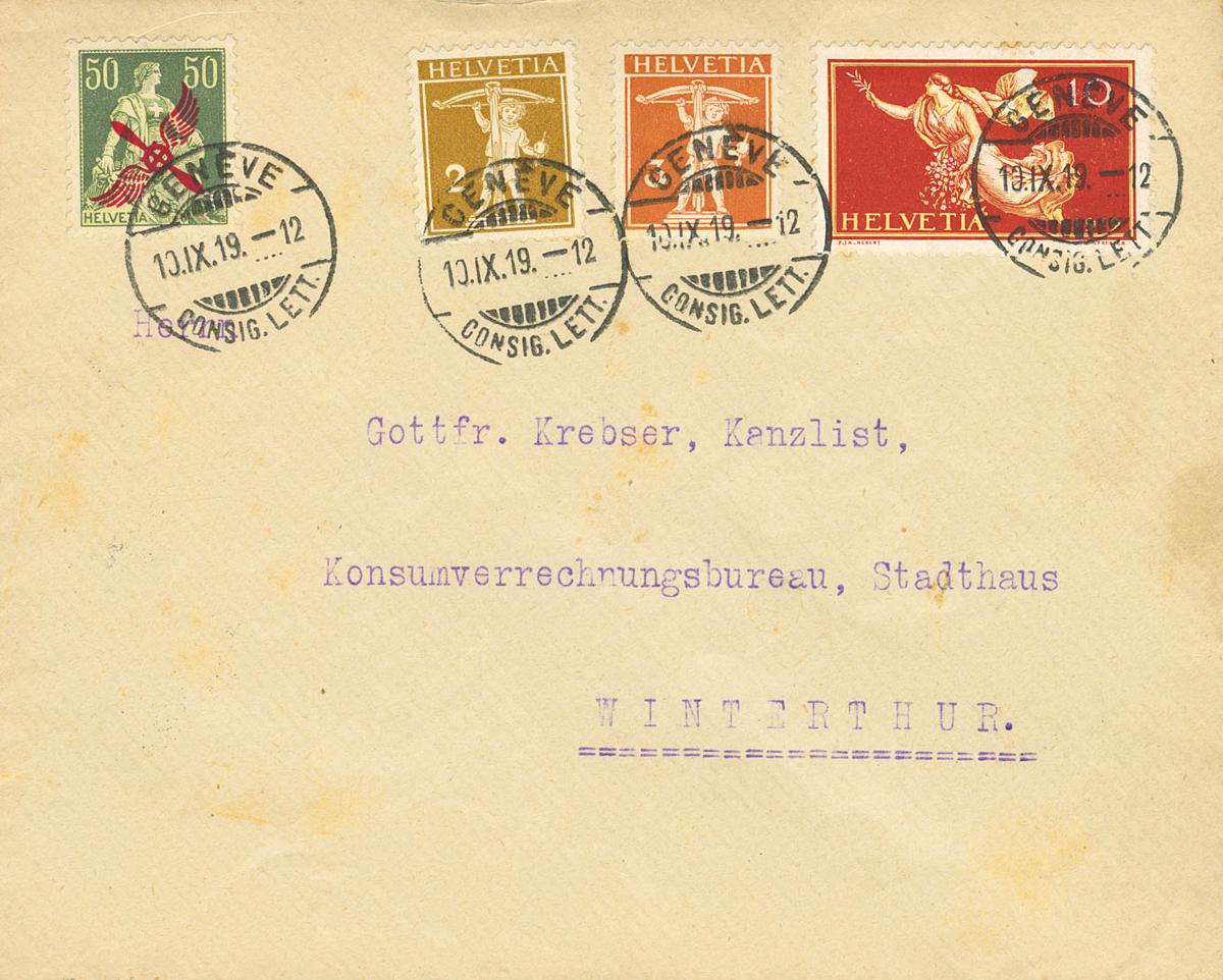 509 | Switzerland. Airmail
