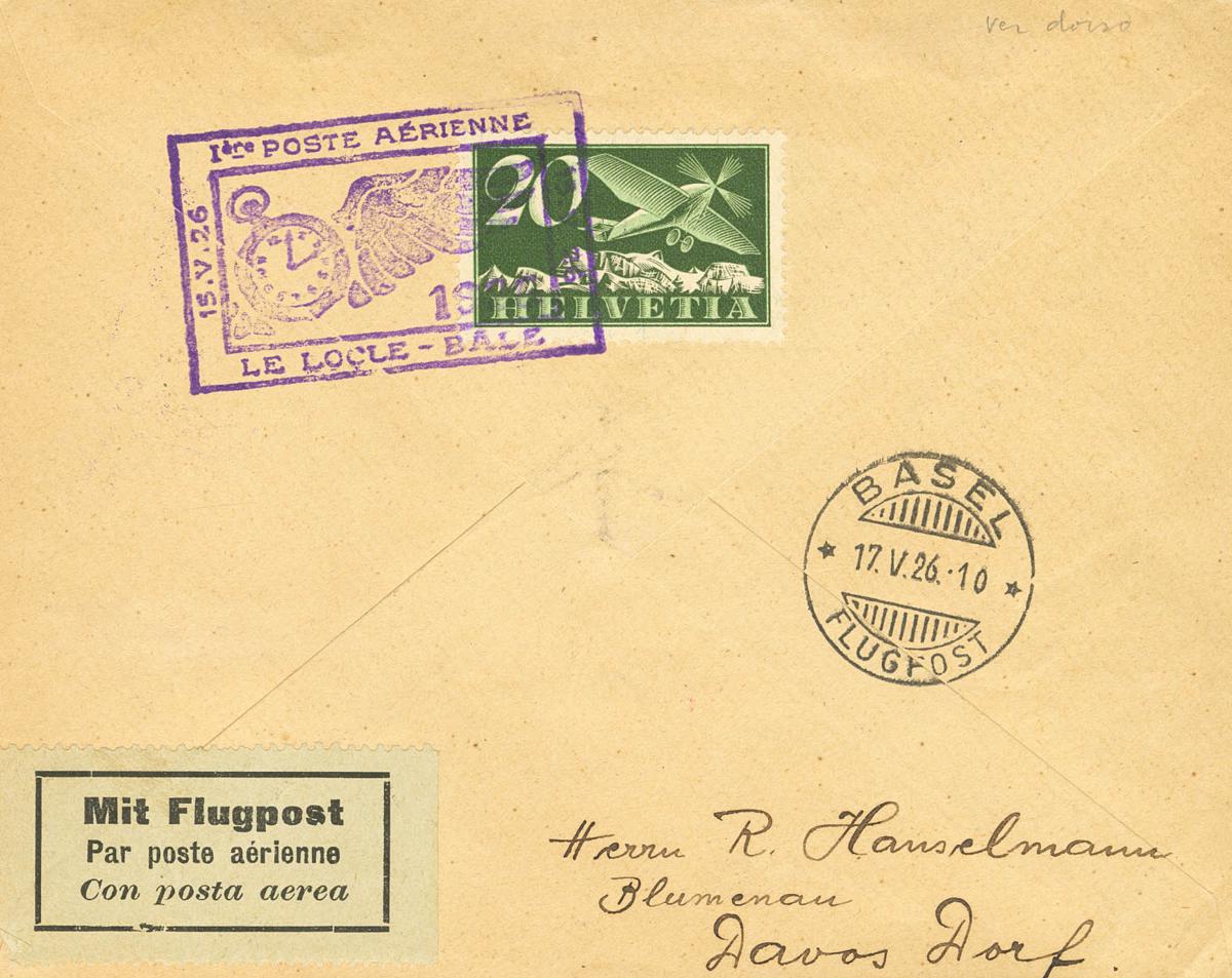 518 | Switzerland. Airmail