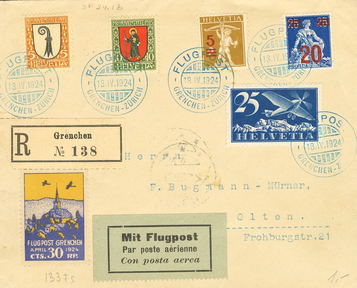 523 | Switzerland. Airmail