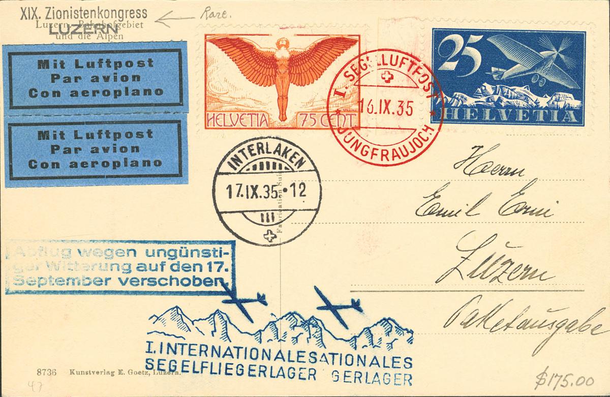 529 | Switzerland. Airmail