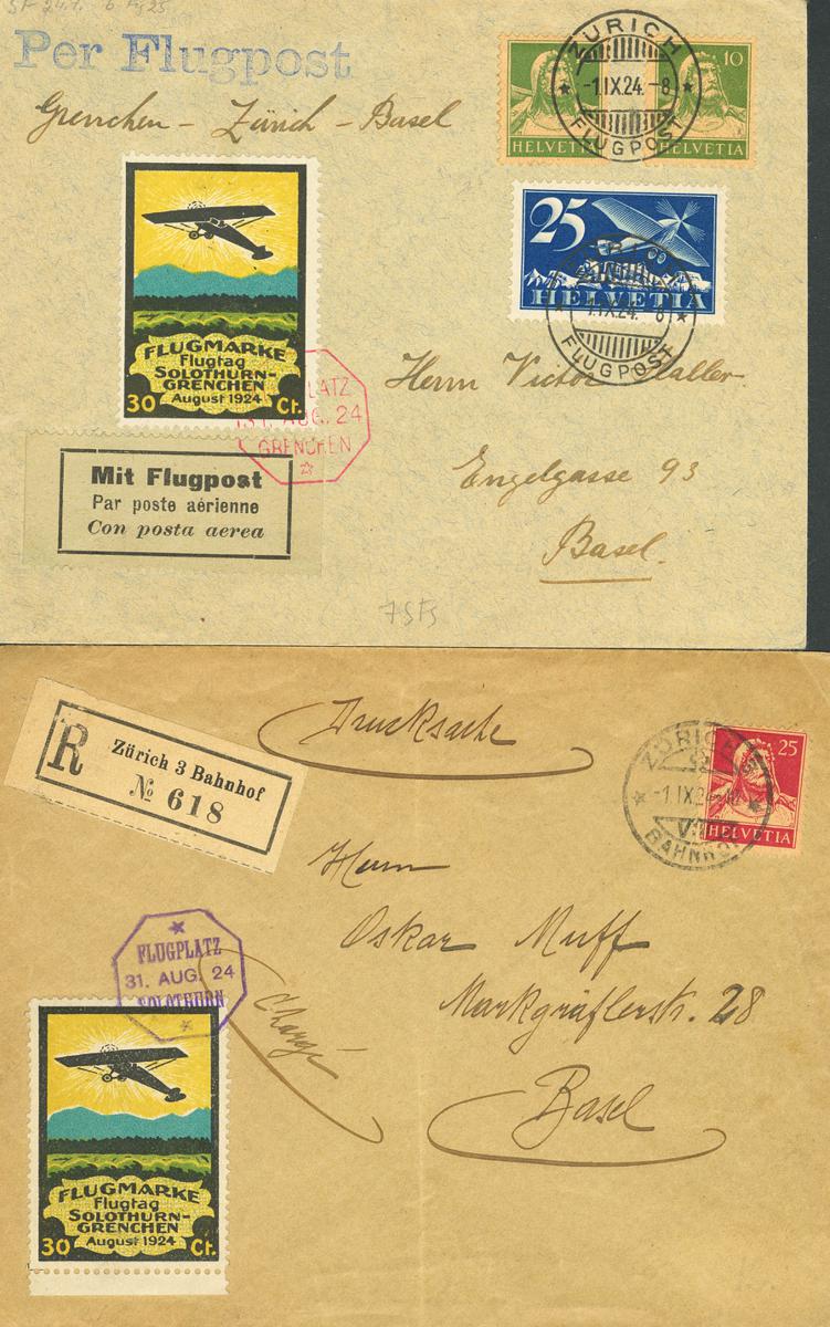 530 | Switzerland. Airmail