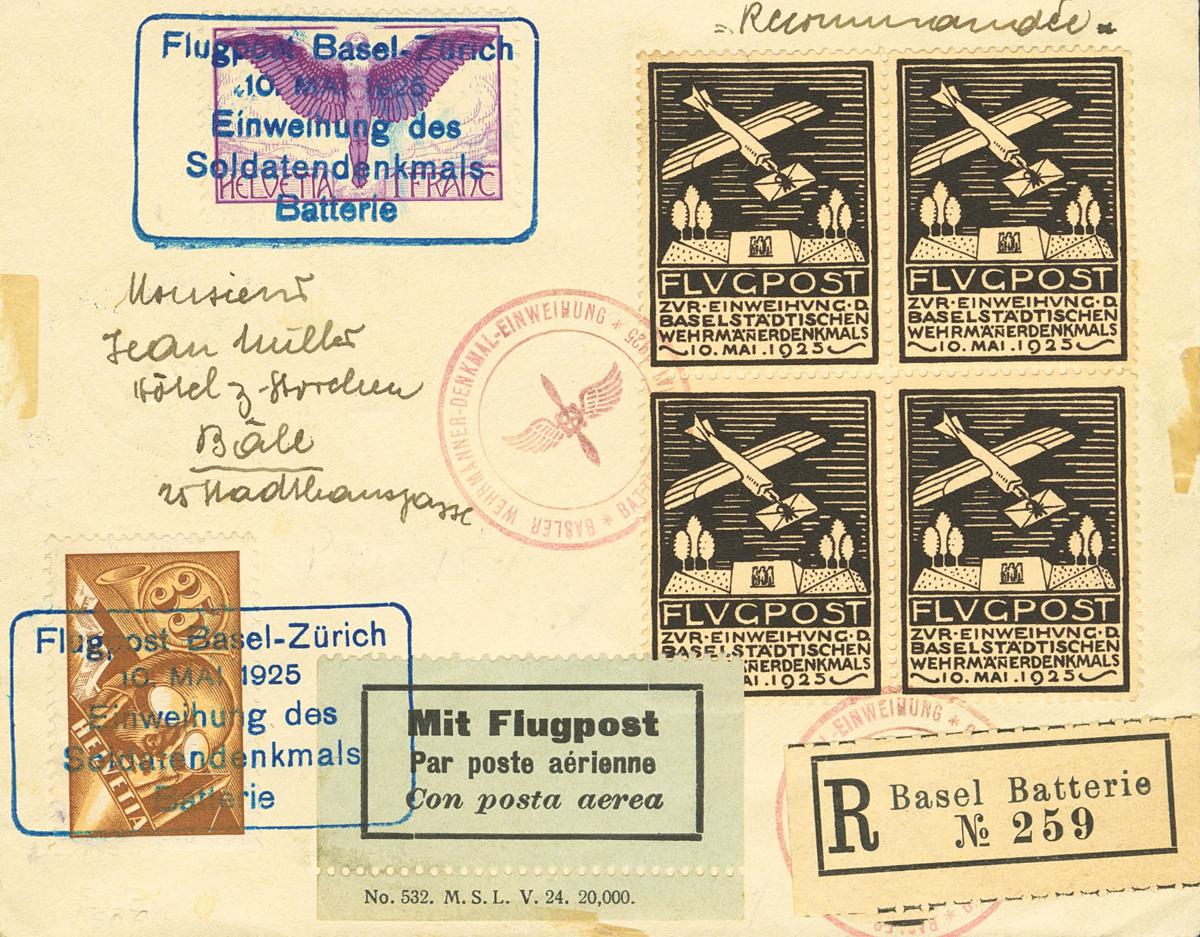 533 | Switzerland. Airmail