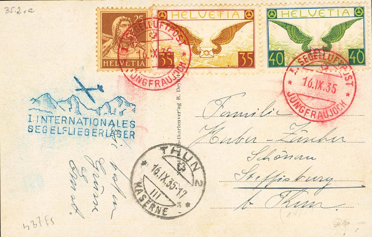 550 | Switzerland. Airmail
