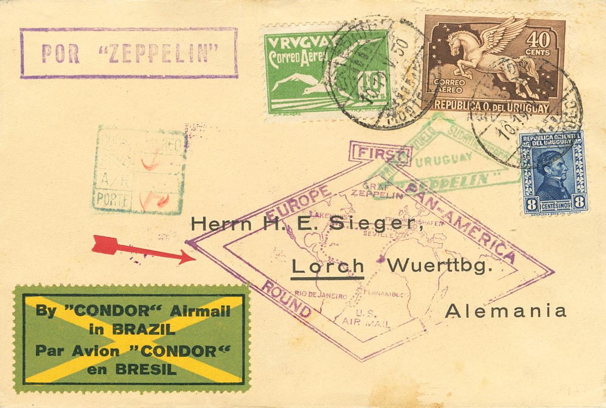 681 | Uruguay. Airmail