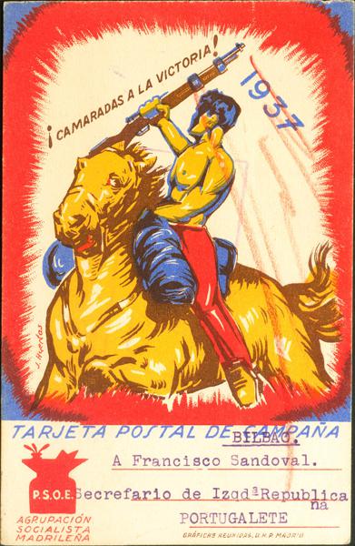 708 | Civil War. Republican Postcard