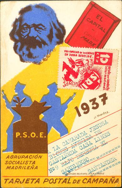 710 | Guerra Civil. Tarjeta Postal Republicana