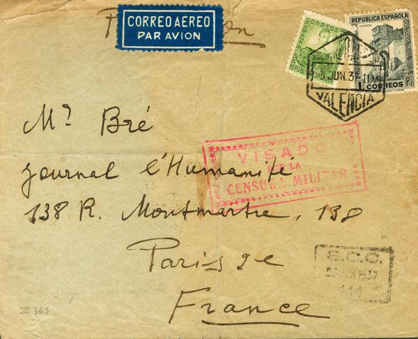 841 | Civil War. International Brigades