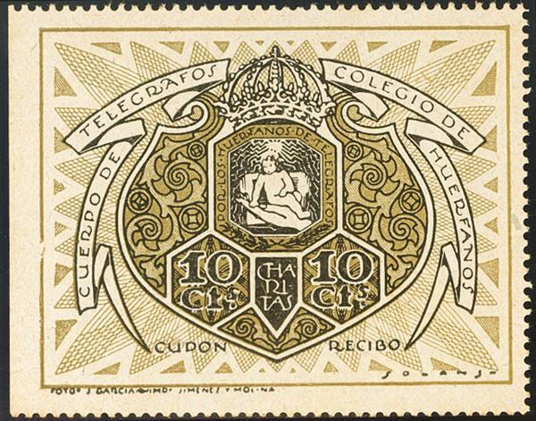 1409 | Charity Stamps. Telegraph