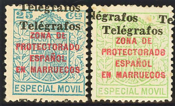 931 | Marruecos. Telégrafos