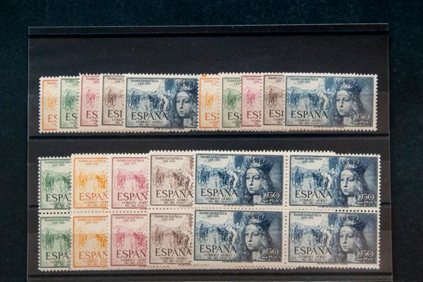 106 | Spanish Collection. Sets and stamps stock