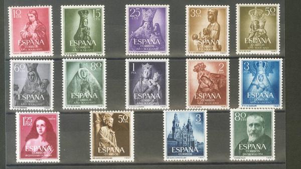 117 | Spanish Collection. Sets and stamps stock
