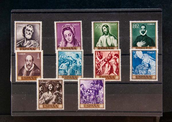 141 | Spanish Collection. Sets and stamps stock