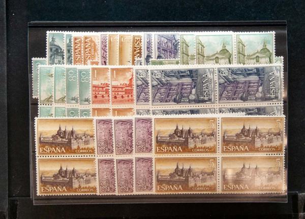 146 | Spanish Collection. Sets and stamps stock
