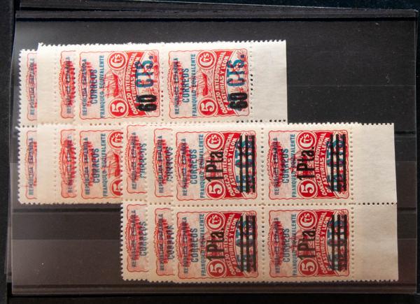 178 | Spanish Collection. Sets and stamps stock