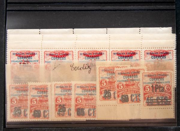179 | Spanish Collection. Sets and stamps stock