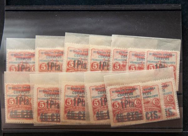 180 | Spanish Collection. Sets and stamps stock