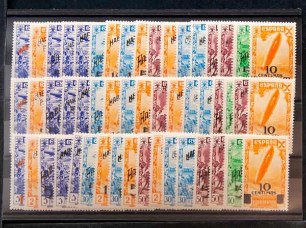 193 | Spanish Collection. Sets and stamps stock