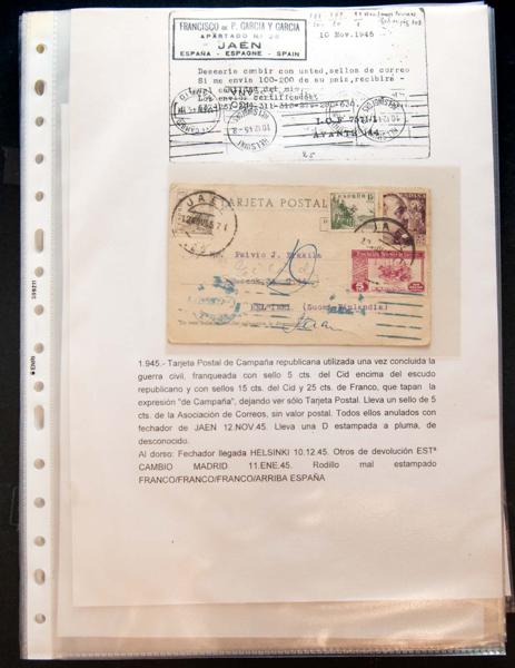 62 | Lotes y Colecciones.España. Historia Postal