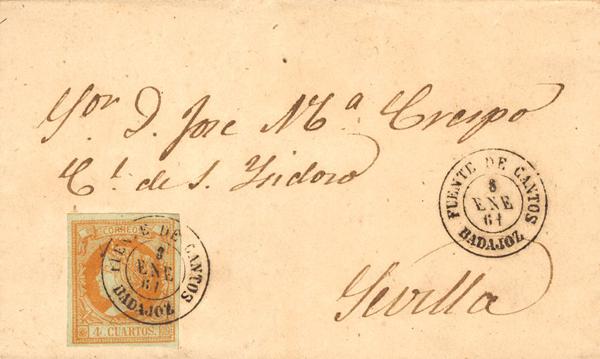 0000000925 - Extremadura. Postal History