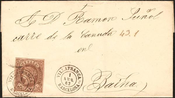 0000001380 - Catalonia. Postal History