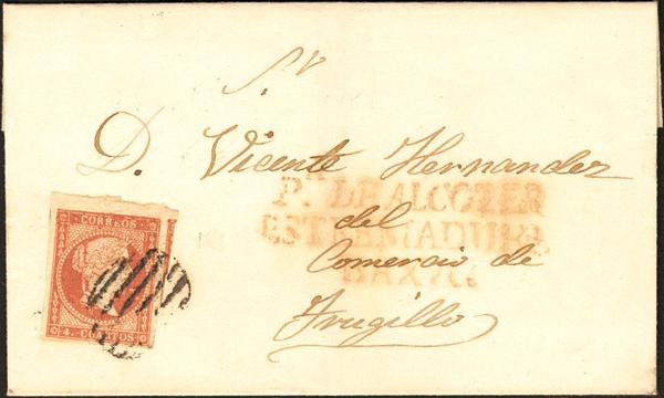 0000002851 - Extremadura. Postal History