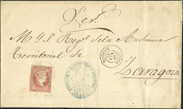 0000002853 - Aragon. Postal History