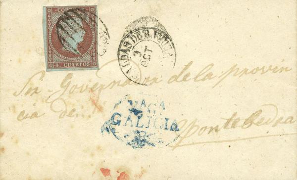 0000002955 - Galicia. Postal History