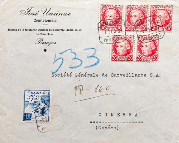 0000003209 - Basque Country. Postal History