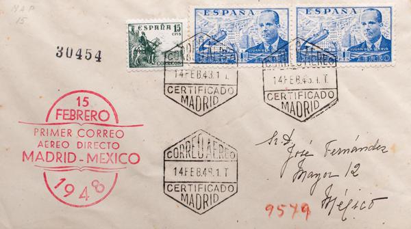 0000003384 - Spain. Spanish State Air Mail