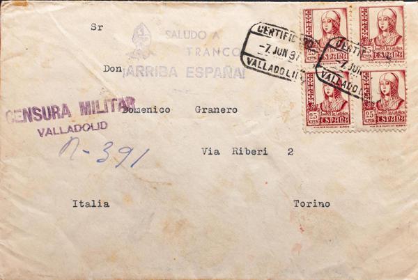 0000003516 - Spain. Spanish State Registered Mail