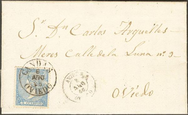 0000003708 - Asturias. Historia Postal
