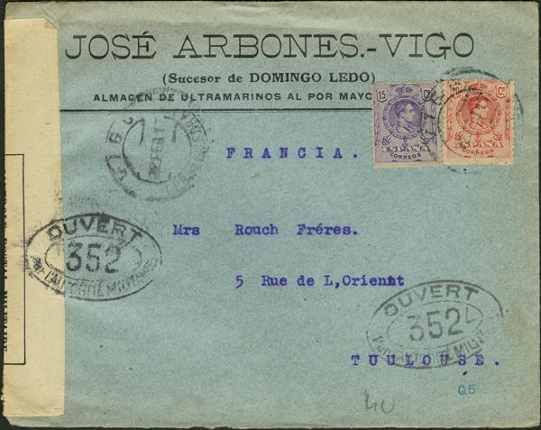 0000004943 - Galicia. Postal History