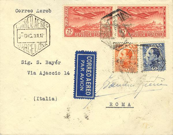 0000004952 - España. República Española Correo Aéreo