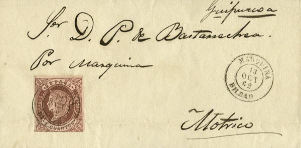 0000005330 - Basque Country. Postal History