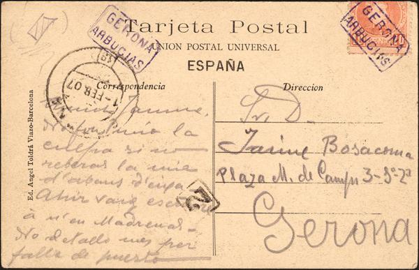 0000006286 - Cataluña. Historia Postal