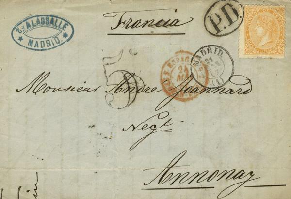 0000007122 - Madrid. Postal History