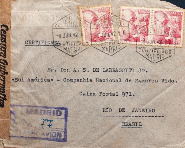 0000007818 - Spain. Spanish State Air Mail