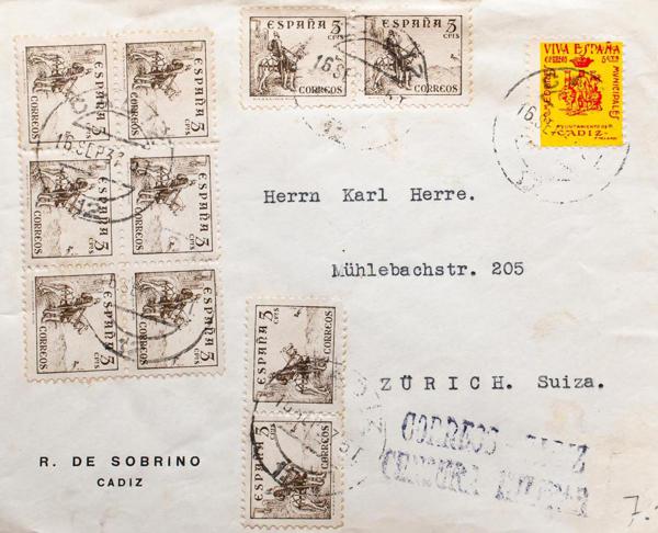 0000007932 - Andalusia. Postal History