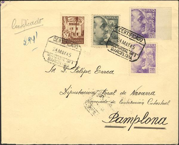 0000008828 - Spain. Spanish State Registered Mail