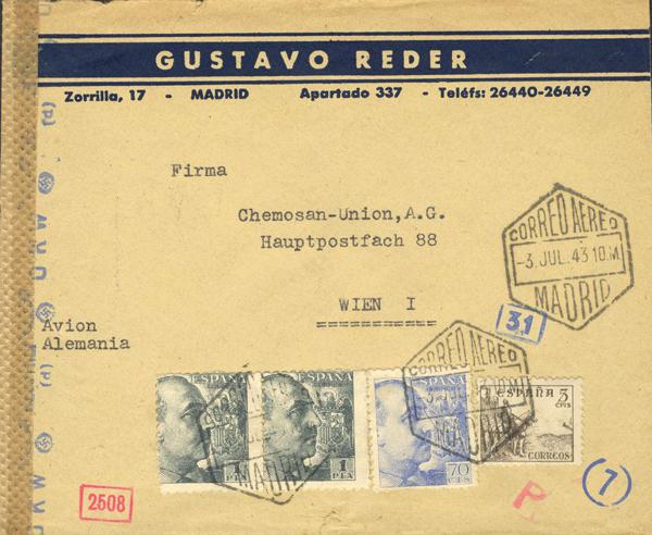 0000008831 - Spain. Spanish State Air Mail