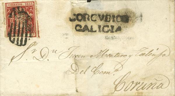 0000009101 - Galicia. Postal History