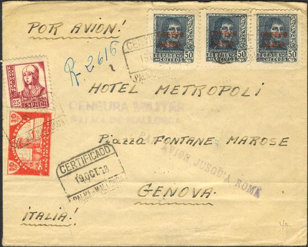 0000009121 - Spain. Spanish State Registered Mail
