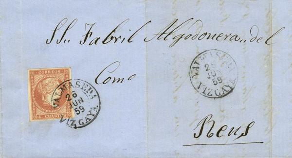 0000009186 - Basque Country. Postal History