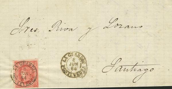 0000009256 - Galicia. Postal History
