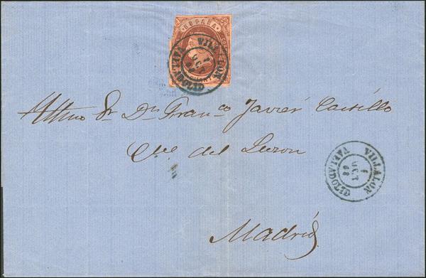 0000009282 - Castile and Leon. Postal History