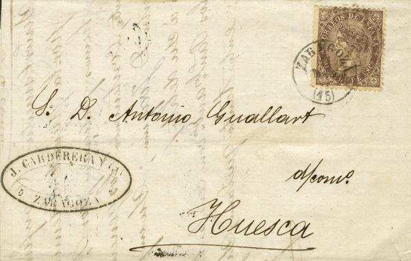 0000009395 - Aragon. Postal History