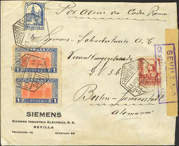 0000009418 - Spain. Spanish State Air Mail
