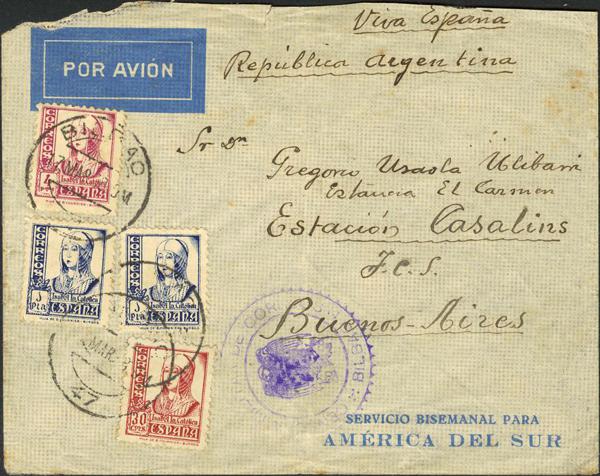 0000009496 - Spain. Spanish State Air Mail